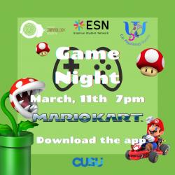 ESN Coventry is having a celebratory Mario Day Game night